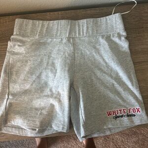 White Fox Boutique Gray Shorts